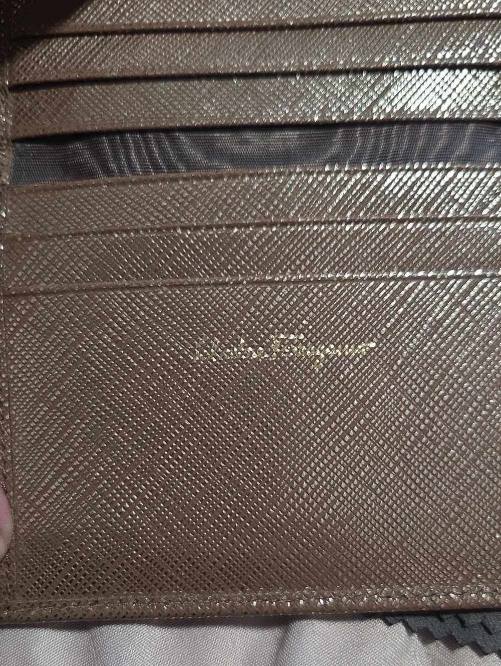 Salvatore Ferragamo AUTH Gancini compact French trifold wallet - Picture 5 of 12